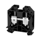 WEIDMULLER - Morsettiera passante nero 35 mm² 125 A 1000 V TS 35 V-0 Wemid 130 °C Numero di collegamenti: 2 Numero di piani: 1 WDU 35 SW.