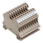 WEIDMULLER - Morsettiera a vite 2.5 mm² WDU 2.5/10 BEZ.