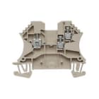 WEIDMULLER - Morsettiera passante a vite, Beige scuro, 2.5 mm², 24 A, 800 V, 1 collegamento, TS 35, V-0, Wemid, 130 °C, WDU 2.5/1.5/ZR.