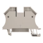 WEIDMULLER - Morsettiera passante WDU 16N, collegamento a vite, beige scuro, 16 mm², 76 A, 690 V, 2 collegamenti, 1 piano, TS 35, V-0, Wemid, 120 °C.