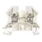 WEIDMULLER - Morsettiera passante a vite bianca 4 mm² 32 A 800 V, 2 collegamenti, 1 piano, TS 35, V-0, Wemid, 130 °C WDU 4 WS.