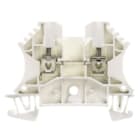 WEIDMULLER - Morsettiera passante per collegamento a vite bianca 2.5 mm² 24 A 800 V con 2 collegamenti su 1 piano TS 35 V-0 Wemid resistente fino a 130 °C WDU 2.5 WS.
