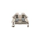 WEIDMULLER - Morsettiera passante a vite, Beige scuro, 2.5 mm², 24 A, 500 V, 2 collegamenti, TS 35, V-0, Wemid, 130 °C, WDU 2.5N ZQV. 1040800000