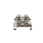 WEIDMULLER - Morsettiera passante a vite, Beige scuro, 4 mm², 32 A, 500 V, 2 collegamenti, 1 piano, TS 35, V-0, Wemid, 130 °C, WDU 4N.