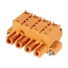 WEIDMULLER - Connettore 7.62mm BLF 7.62HP/04/180F SN OR BX.