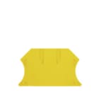 WEIDMULLER - Piastra terminale 56mm x 1.5mm giallo WAP 2.5-10 GE.