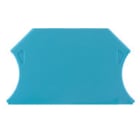 WEIDMULLER - Piastra terminale 56mm x 1.5mm blu WAP 2.5-10 BL.