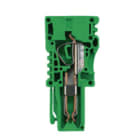 WEIDMULLER - Spina di collegamento molla autobloccante 4 mm² ZP 4/1AN GN.