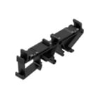 WEIDMULLER - Piedino a scatto (custodia sagomata) PA66 nero RF180BK. 1057530000