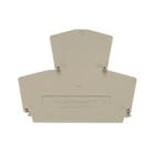 WEIDMULLER - Piastra terminale 69mm x 1.5mm Beige scuro WAP WDK2.5.