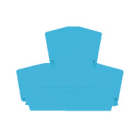 WEIDMULLER - Piastra terminale 69mm x 1.5mm blu WAP WDK2.5 BL.