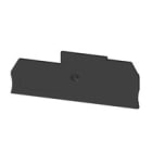 WEIDMULLER - Piastra terminale 92.6mm x 2.7mm nero ZAP ZSI2X6/4X2.5