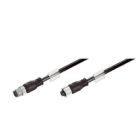 WEIDMULLER - Cavo Ethernet per installazioni ferroviarie confezionato, presa angolata IP67, pin diritto IP67, Numero di pol IE-C5DB4RE0030MSSMCS-E.