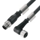 WEIDMULLER - Cavi sensore-attuatore preconfezionati, Linea di collegamento M12/M12, 5 poli, Lunghezza cavo 1.5m, maschio diritto - femmina, SAIL-M12GM12W-5S1.5U.