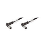 WEIDMULLER - Cavo Ethernet per installazioni ferroviarie confezionato, Codificato D M12 - pin angolato IP67, Numero di poli IE-C5DB4RE0100MCAMCA-E.