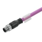 WEIDMULLER - Cavi dati in rame preconfezionati, un'estremità senza connettore, 5 poli, lunghezza 1.5 m, connettore maschio diritto SAIL-M12G-CD-1.5B.