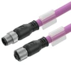 WEIDMULLER - Cavi dati in rame preconfezionati, Linea di collegamento, Numero di poli: 5, Lunghezza del cavo: 3 m, maschio diritto - femmina diritto SAIL-M12GM12G-CD-3.0B.