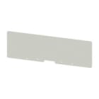 WEIDMULLER - Parete di separazione, Piastra terminale e intermedia, 287 mm x 90 mm WTW WFF185/300.