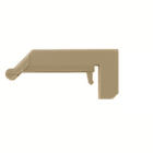 WEIDMULLER - Coperchio morsetto poliammide 66 beige WAH 70/KU.