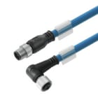WEIDMULLER - Linea di collegamento, Numero di poli: 2 FBCEX PA M12 M-FMA 5M.