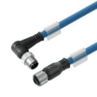 WEIDMULLER - Linea di collegamento, Numero di poli: 2 FBCEX PA M12 MA-FM 5M.