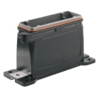 WEIDMULLER - Custodia di base con connettori a innesto industriali, collegamento a staffa di serraggio, grandezza 8, protezione IP68 e IP69K, HDC IP68 24B SS.