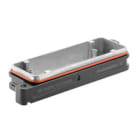 WEIDMULLER - Custodia con connettori a innesto industriali, base passante, collegamento a staffa di serraggio, grandezza 8, HDC IP68 24B AS, IP66 e IP68 in condizione innestata.