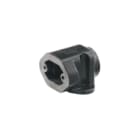 WEIDMULLER - Custodia con connettori a innesto industriali, base passante, collegamento a staffa di serraggio, grandezza 1, IP66/IP69K, HDC IP68 04A ADS.