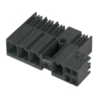 WEIDMULLER - Connettore 7.62mm SV 7.62HP/04/90MSF4 SC/04R SN BK BX.