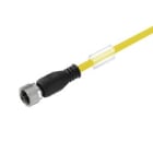 WEIDMULLER - Cavi sensore-attuatore preconfezionati, estremità senza connettore, M12, 4 poli, lunghezza cavo 1.5 m, connettore femmina SAIL-M12BG-4-1.5UGE.
