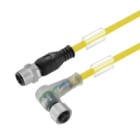 WEIDMULLER - Cavi sensore-attuatore (preconfezionati), Linea di collegamento, M12 / M12, Numero di poli: 4, Lunghezza del cavo: 3 m, maschio, diritto - femmina, SAIL-M12GM12W-4-3LW3.0UGE.