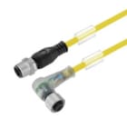 WEIDMULLER - Cavi sensore-attuatore (preconfezionati), Linea di collegamento, M12 / M12, Numero di poli: 4, Lunghezza del cavo: 5 m, maschio, diritto - femmina, SAIL-M12GM12W-4-3LW5.0UGE.
