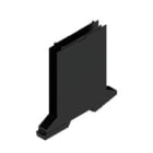 WEIDMULLER - Elemento base (custodia modulare) Larghezza: 12.5 IP20 installato Plastica nero CH20M12 B BK/BK 2010