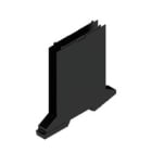 WEIDMULLER - Elemento base (custodia modulare) Larghezza: 12.5 IP20 installato Plastica nero CH20M12 B BK/BK 2010