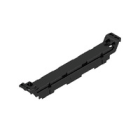 WEIDMULLER - Elemento frontale (custodia modulare), Larghezza: 12.5, IP20 installato, Plastica, nero CH20M12 F BK 2010.