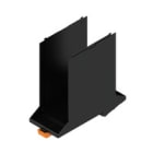 WEIDMULLER - Elemento base CH20M45, Larghezza 45, IP20 installato, in Plastica nero, codice BK/OR 2010.