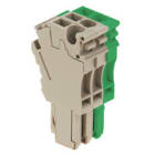 WEIDMULLER - Spina collegamento 2.5 mm² ZP 2.5/1AN/QV/3 GN/BE.