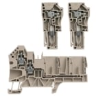 WEIDMULLER - Morsetto innestabile Beige scuro 4,4 mm² Numero di collegamenti: 4 Numero di piani: 1 V-0 Wemid WT4 4AN/2.