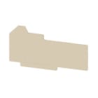 WEIDMULLER - Piastra terminale 81.45 mm x 1.5 mm Beige scuro WAP WT4/4AN/2.