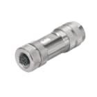 WEIDMULLER - Maschio femmina diritto connettore collegamento vite SAIBGS-M-8A-8/10-M12.