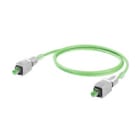 WEIDMULLER - Cavo PROFINET preconfezionato RJ45 IP67 PushPull V14 metallo, Numero di poli: 4, Lunghezza: 3 m IE-C5DD4UG0030A2EA2E-X.