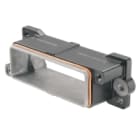 WEIDMULLER - Custodie passanti, Base collegamento a staffa di serraggio HDC IP68 HP 24B A.
