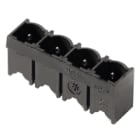 WEIDMULLER - Connettore 7.62mm SL 7.62HP/04/180G 3.2SN BK BX.