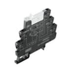 WEIDMULLER - Modulo a relè TRS 24-230VUC con LED verde, raddrizzatore e 1 contatto di scambio (AgNi) per collegamento a vite e tasto di prova disponibile.