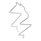 WEIDMULLER - Clip di bloccaggio D-Series DRR in metallo M.