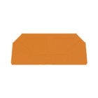 WEIDMULLER - Piastra terminale 82.2mm x 1.5mm arancione WAP WTL6 SL OR.