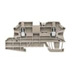 WEIDMULLER - Morsettiera passante a vite, Beige scuro, 2.5 mm², 24 A, 800 V, 2 collegamenti, 1 piano, TS 35, V-0, Wemid, 120 °C, WMF 2.5.