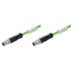 WEIDMULLER - Cavo EtherCat preconfezionato, Linea di collegamento, Numero di poli: 4, 1 m SAIL-M8GM8SG-4S1.0UIE.