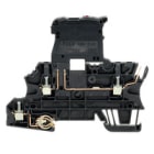 WEIDMULLER - Morsetto 2 collegamenti a vite 1 collegamento ad innesto scollegamento fusibile con PE per connettore trasversale ad innesto apert WMF 2.5 FU BLZ PE 100-250V SW