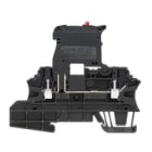 WEIDMULLER - Morsetto componibile portafusibile nero 2.5 mm² 6.3 A 150 V TS 35 V-0 Wemid WMF 2.5 FU 60-150V SW.